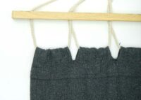 Hängematte mit Gestell FSC-zertifiziert 320cm braun, Matte grau