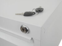 Hängeregisterschrank Aktenschrank abschliessbar 134cm grau