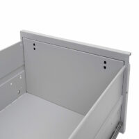 Hängeregisterschrank Aktenschrank abschliessbar 134cm grau