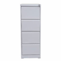 Hängeregisterschrank Aktenschrank abschliessbar 134cm weiss