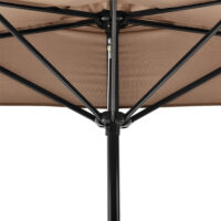 Halb-Sonnenschirm Eger Ø300 Halbrund Beige