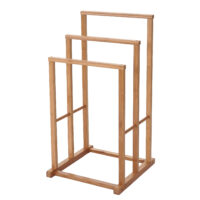 Handtuchhalter HWC-B18 Bambus 82x42x42cm