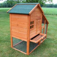 Hasenstall Bauernhaus - zweistöckig mit Freigehege