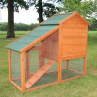 Hasenstall Bauernhaus - zweistöckig mit Freigehege