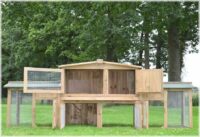 Hasenstall Dr. Hase - 2.48m mit Freigehege
