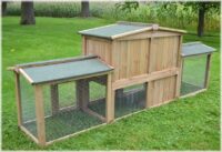 Hasenstall Dr. Hase - 2.48m mit Freigehege