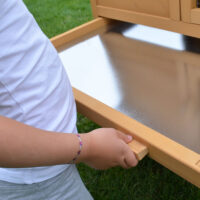 Hasenstall Kaninchenstall Hasenvilla ~ Freilauf