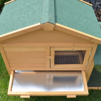 Hasenstall Kaninchenstall Hasenvilla ~ Freilauf