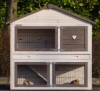 Hasenstall Kaninchenstall Regular mit Nageschutz