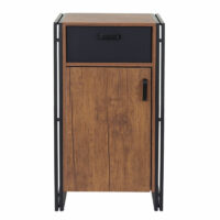 Highboard HWC Kommode Wildeiche-Optik 90x50x43cm