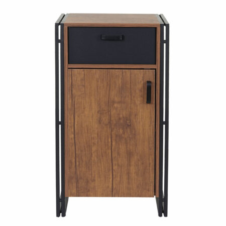 Highboard HWC Kommode Wildeiche-Optik 90x50x43cm