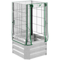 Hochbeet Gewächshaus Frühbeet 53x53x90cm