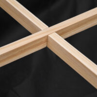 Hochbeet Holz mit 6 Pflanzflächen 78.5x58x81cm