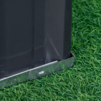 Hochbeet Kräuterbeet 3 Etagen Stahl 118x118x62cm