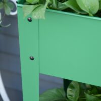 Hochbeet Metall Mobil mit Räder Pflanzkasten