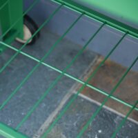 Hochbeet Metall Mobil mit Räder Pflanzkasten