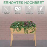 Hochbeet Pflanzkasten Blumenkasten mit Vlies