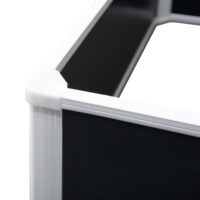 Hochbeet Pflanzkasten Kunststoff Drainagefunktion 120x90x30cm