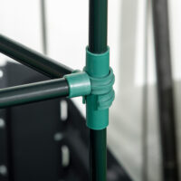 Hochbeet Pflanzkasten mit erweiterbarem Stützgitter Stahl 120x90x59cm