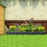 Hochbeet Stahl 258x90x30cm