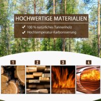 Hochbeet Tannenholz 100x36.5x36cm