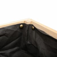 Hochbeet aus Holz Pflanzkasten für Balkon und Garten mit Ablage