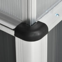 Hochbeet mit Frühbeet Aufsatz Mini-Gewächshaus 80x50x74