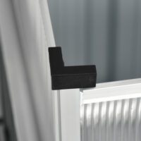 Hochbeet mit Frühbeet Aufsatz Mini-Gewächshaus 80x50x74