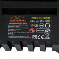 Hochdruckreiniger mit viel Zubehör - 1400W / 105 bar