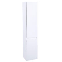 Hochschrank JAM-L86 Badezimmerschrank 160x33cm weiss