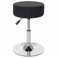 Hocker Sitzhocker höhenverstellbar Ø 35cm Textil