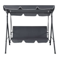 Hollywoodschaukel 172x112x152cm 3-Sitzer max. 270 kg