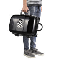 Holzkohlegrill Tischgrill tragbar Campinggrill 59x43cm