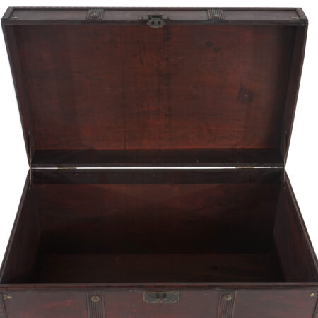 Holztruhe Valence Antikoptik 30x57x29cm eckig