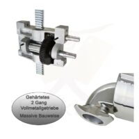 Horizontal Stahl Wurstfüller 7 Liter