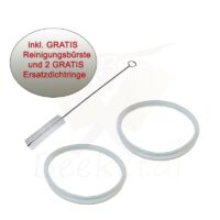 Horizontal Stahl Wurstfüller 7 Liter