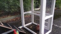 Hühnerstall 2-4 Hühner Leah mit 2 Auslaufmodulen