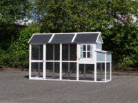 Hühnerstall 4-6 Hühner Alexia mit grossem Auslauf