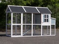 Hühnerstall 4-6 Hühner Alexia mit grossem Auslauf