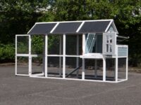 Hühnerstall 4-6 Hühner Alexia mit grossem Auslauf