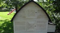 Hühnerstall 4-6 Hühner Kathedrale mit Stauraum