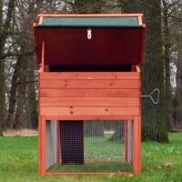 Hühnerstall Hühnerhaus Glucke mit Kotschublade + Freilauf