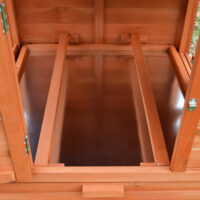 Hühnerstall Hühnerhaus Glucke mit Kotschublade + Freilauf