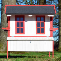Hühnerstall Hühnerhaus Greta im schwedischen Design