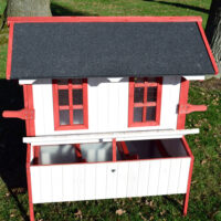 Hühnerstall Hühnerhaus Greta im schwedischen Design