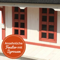 Hühnerstall Hühnerhaus Greta im schwedischen Design