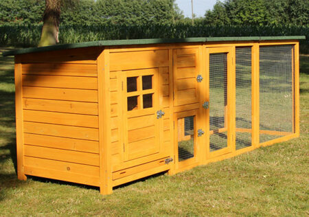 Hühnerstall Hühnervoliere Flexi - 215cm