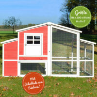 Hühnerstall Hühnervoliere Frieda  ~ Freilaufgehege