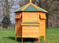 Hühnerstall Hühnervoliere Pavillon mit Nistkasten