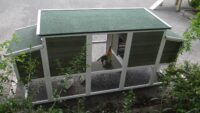Hühnerstall Stijn 4- 6 Hühner mit Doppel Auslauf